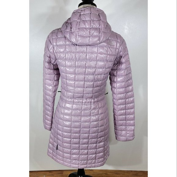 The North Face ThermoBall Eco Full Length Parka, Mauve, Women's Size XS NWOT - Picture 7 of 11